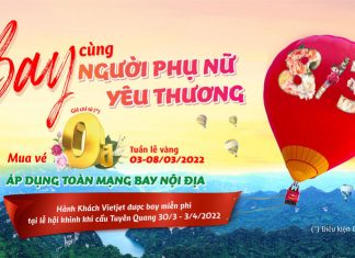 vietjet vé 0 đồng 4-3-2022