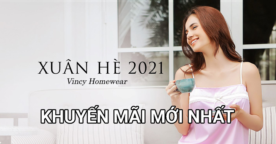 VINCY Homewear Sale 50 OFF 2021 Vua Khuyến Mãi