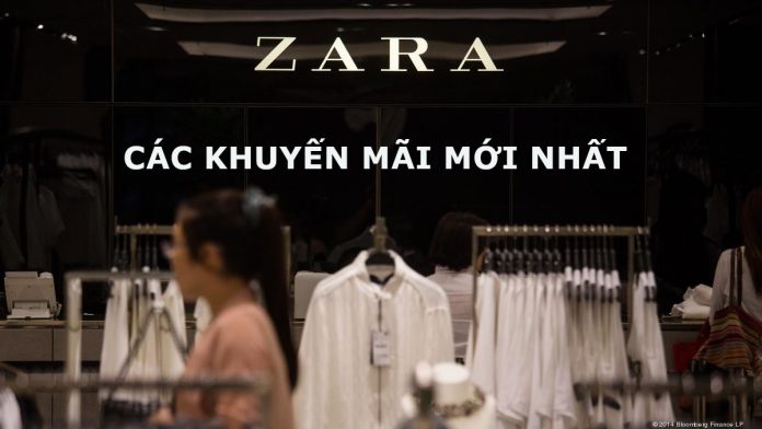 Zara khuyến mãi 65% cho các sản phẩm